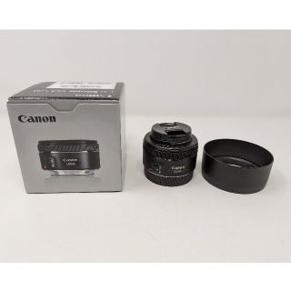 キヤノン(Canon)のキヤノン　Canon EF50mm F1.8 STM 単焦点レンズ　中古美品  (レンズ(単焦点))