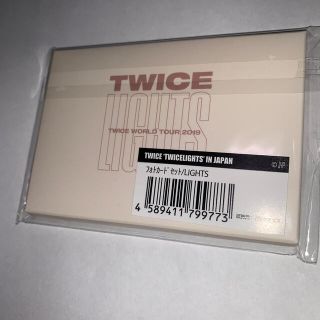 TWICE フォトカードセット　新品未開封(アイドルグッズ)