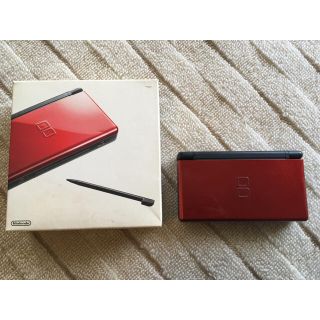 ニンテンドーDS(ニンテンドーDS)のNintendo DS ニンテンド-DS LITE クリムゾン/ブラック　本体(携帯用ゲーム機本体)