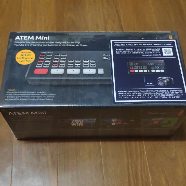PC/タブレット週末セール Blackmagicdesign ATEM MINI 新品未開封