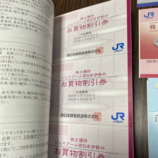 JR(ジェイアール)のJR西日本　株主優待 チケットのチケット その他(その他)の商品写真