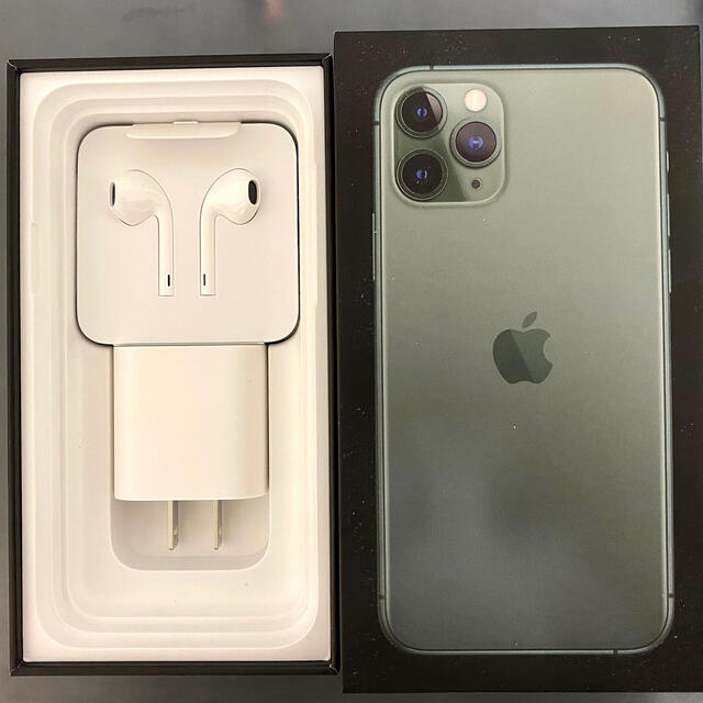 iphone11pro 256G ミッドナイトグリーン　simフリー