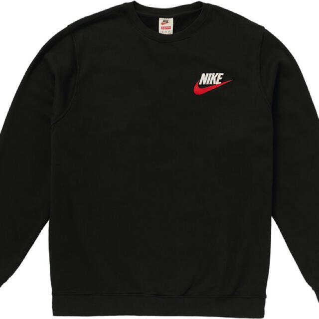 Supreme(シュプリーム)のSupreme Nike Crewneck Black aw18 トレーナー  メンズのトップス(スウェット)の商品写真