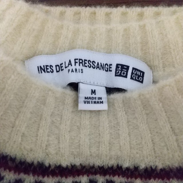 UNIQLO(ユニクロ)の【ユニクロ】INES DE LA FRESSANGE 3Dジャカードセーター レディースのトップス(ニット/セーター)の商品写真