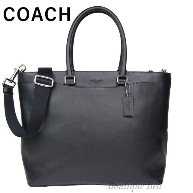 【COACH】コーチ スムースカーフレザー ベケット トートバッグ ブラック