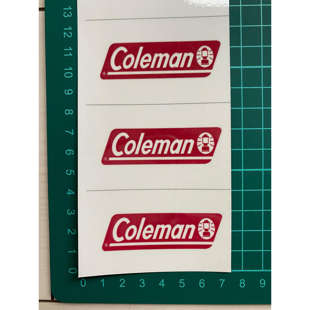 Coleman(コールマン)のコールマン・ステッカー・5枚セット　ラミネートUV加工済耐光性OK！ 自動車/バイクのバイク(ステッカー)の商品写真