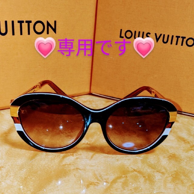 レンズ100%UVカットLOUIS VUITTON✨サングラス✨プティスプソン・キャットアイマロン✨