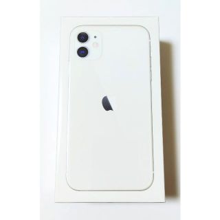 アップル(Apple)のiPhone11 64GB 新品未開封 ホワイト(スマートフォン本体)