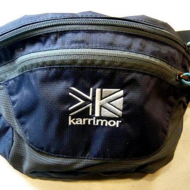 karrimor(カリマー)のKarrimor カリマーヒップバック NAVY 美品 メンズのバッグ(ウエストポーチ)の商品写真