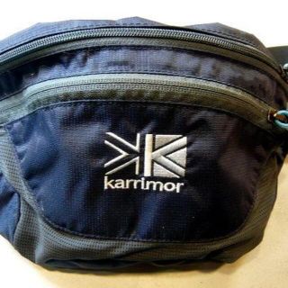 カリマー(karrimor)のKarrimor カリマーヒップバック NAVY 美品(ウエストポーチ)