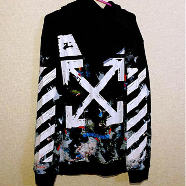 off-white Galaxy hoodie オフホワイト パーカー