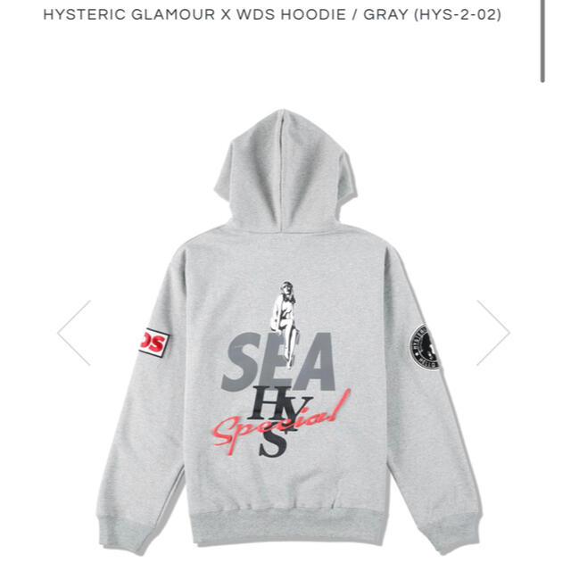 HYSTERIC GLAMOUR X WDS LOGO HOODIE