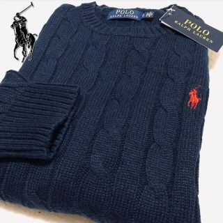 ポロラルフローレン(POLO RALPH LAUREN)のポロ ラルフ ローレン セーター /Nav  S〜XL(ニット/セーター)