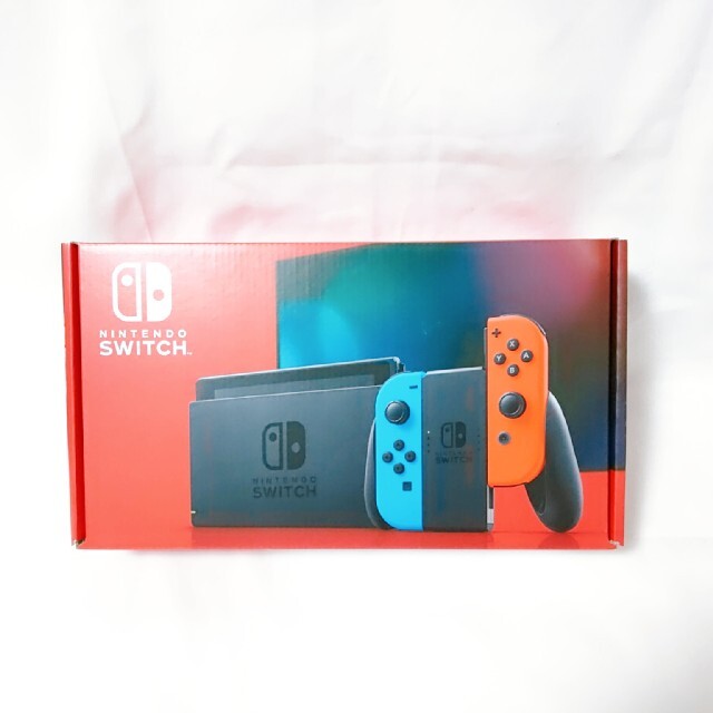 Nintendo Switch ネオンブルー/ネオンレッド 新型 美品