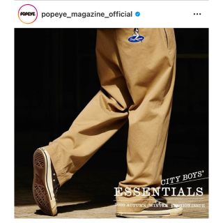 Supreme pin up chino pant 32インチワークパンツ/カーゴパンツ