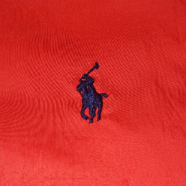 POLO RALPH LAUREN(ポロラルフローレン)のラルフローレン RALPH LAURENジップアップ ナイロンジャケット 赤 キッズ/ベビー/マタニティのキッズ服女の子用(90cm~)(ジャケット/上着)の商品写真