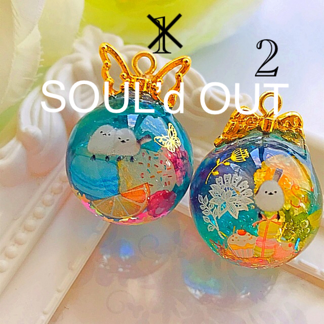 No.894 スイーツ&シマエナガちゃんラウンド型ネックレス1380円 ... No. 899メルヘンシマエナガちゃんラウンド型ネックレスリバーシブル1380円