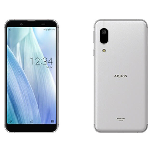 AQUOS(アクオス)の新品 SIMロック解除済 au AQUOS sense3 basic SHV48 スマホ/家電/カメラのスマートフォン/携帯電話(スマートフォン本体)の商品写真