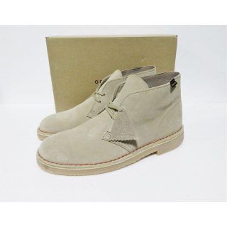 クラークス(Clarks)の新品 Clarks Desert Boot GTX SAND SUEDE UK8(ブーツ)