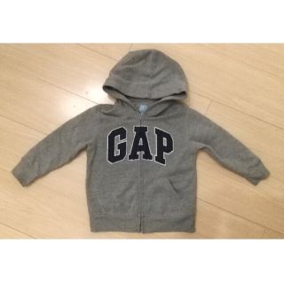 ギャップキッズ(GAP Kids)のGAP 子供 服 パーカー グレー 100cm キッズ(ジャケット/上着)