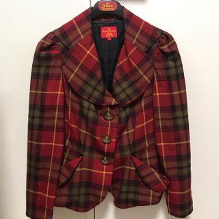 ヴィヴィアンウエストウッド(Vivienne Westwood)のVivienne Westwoodチェック柄ジャケット(テーラードジャケット)