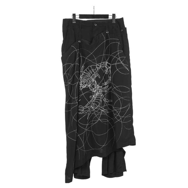ヨウジヤマモト 19AW スコーピオンラップパンツ elkisi.com