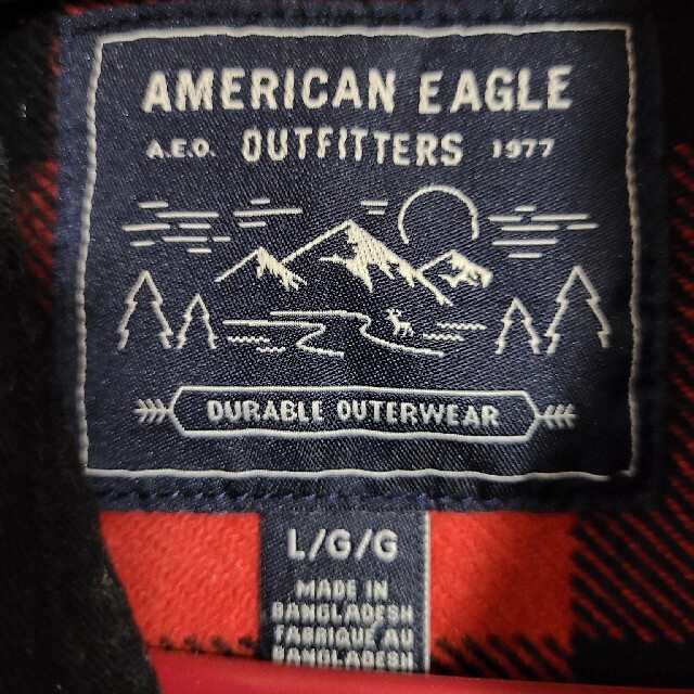 American Eagle(アメリカンイーグル)のアメリカンイーグル💗ネルシャツジャケット メンズのジャケット/アウター(その他)の商品写真