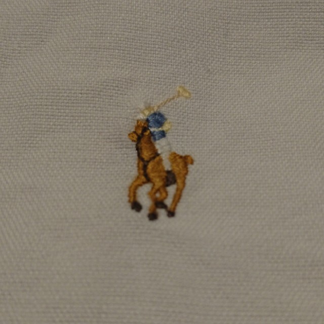 POLO RALPH LAUREN(ポロラルフローレン)のラルフローレン RALPH LAURENワンポイント ボタン シャツ ホワイト レディースのトップス(シャツ/ブラウス(長袖/七分))の商品写真