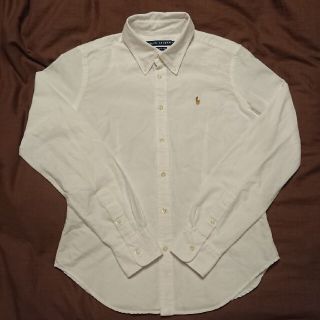 ポロラルフローレン(POLO RALPH LAUREN)のラルフローレン RALPH LAURENワンポイント ボタン シャツ ホワイト(シャツ/ブラウス(長袖/七分))