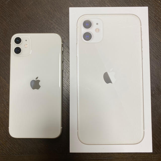 美品　iPhone 11 ホワイト 128 GB SIMフリー