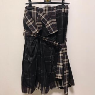 ヴィヴィアンウエストウッド(Vivienne Westwood)のVivienne Westwood Anglomania ボンテージスカート(ひざ丈スカート)