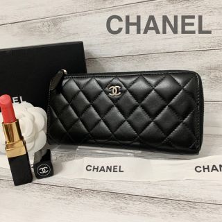 シャネル(CHANEL)のいが様専用　　CHANEL✨シャネル✨L字✨ラウンドファスナー✨長財布(財布)