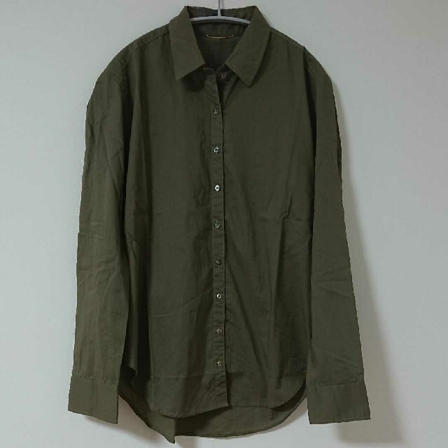 L'Appartement DEUXIEME CLASSE(アパルトモンドゥーズィエムクラス)のドゥーズィエムクラス アパルトモン CTN LAWN SHIRTSシャツ カーキ レディースのトップス(シャツ/ブラウス(長袖/七分))の商品写真