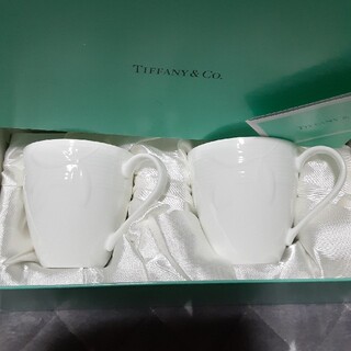 ティファニー(Tiffany & Co.)のティファニーペアマグカップ(グラス/カップ)