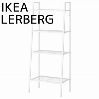 イケア(IKEA)のIKEA LERBERG レールベリ シェルフユニット ホワイト(棚/ラック/タンス)
