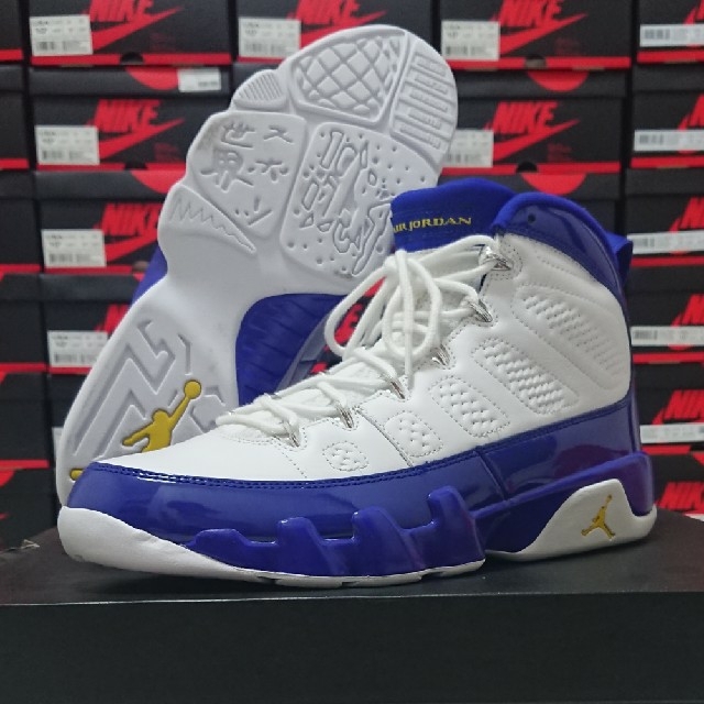 NIKE(ナイキ)の新品未使用 29㎝ JORDAN9 ジョーダン レイカーズ LA LAKERS メンズの靴/シューズ(スニーカー)の商品写真