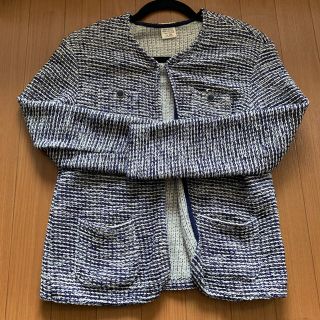 ザラキッズ(ZARA KIDS)のZARA kids girl ツイード ジャケット カーディガン(ジャケット/上着)