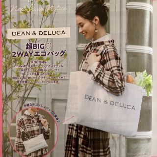 ディーンアンドデルーカ(DEAN & DELUCA)の新品DEAN&DELUCA エコバッグ 2020白 ゼクシィ(エコバッグ)