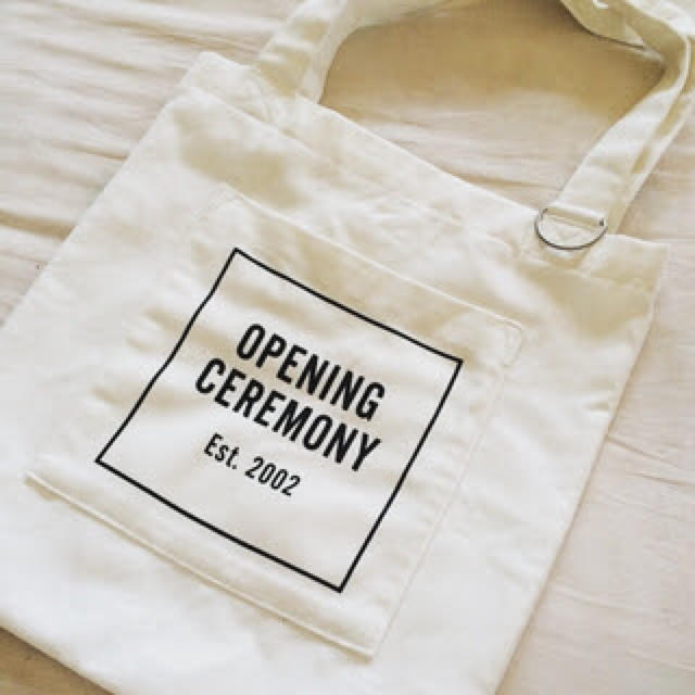 OPENING CEREMONY(オープニングセレモニー)のオープニングセレモニー ホワイトトート レディースのバッグ(トートバッグ)の商品写真