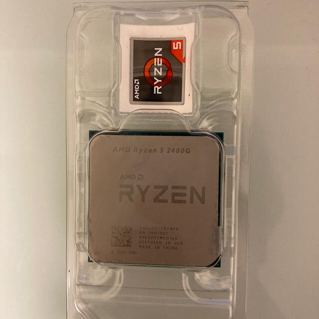 AMD Ryzen 5 2400G AM4 動作確認済