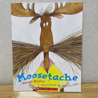 英語絵本　Moosetache ペーパーブック(絵本/児童書)