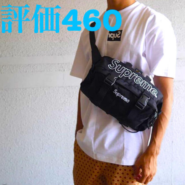 19FW Supreme Waist Bag Black ブラック 黒