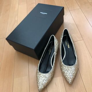 サンローラン(Saint Laurent)のほの8898様専用　美品サンローラン　グリッター パンプス(ハイヒール/パンプス)