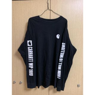 カーハート(carhartt)の【希少！】carhartt カーハート 袖プリント 長袖 Tシャツ メンズ(Tシャツ/カットソー(七分/長袖))