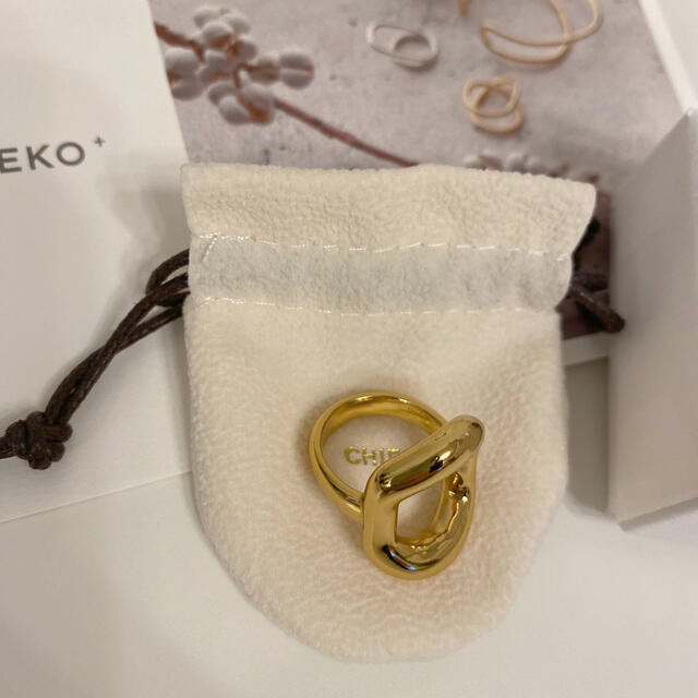 chieko +サークルリング7号　美品 レディースのアクセサリー(リング(指輪))の商品写真