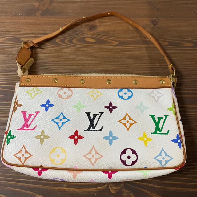 VUITTON ポシェットアクセソワール　モノグラムマルチカラー