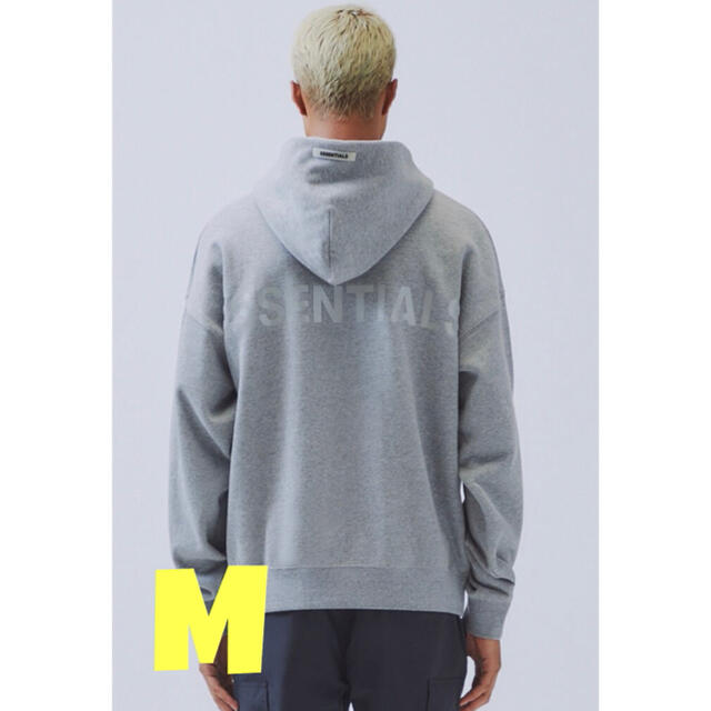 Mサイズ Fear Of God ESSENTIALS パーカー リフレクティブ