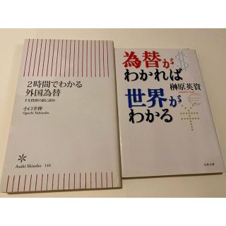 為替関連書籍2冊(文学/小説)