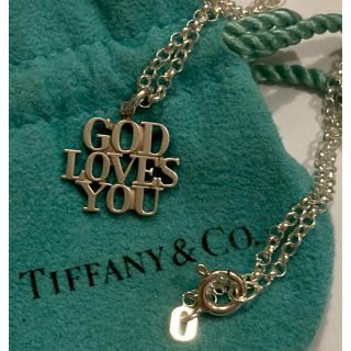 ティファニー(Tiffany & Co.)のVintage Tiffany  God Loves You  ティファニー(ネックレス)