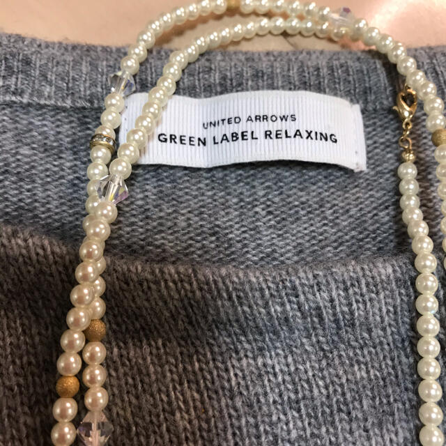UNITED ARROWS green label relaxing(ユナイテッドアローズグリーンレーベルリラクシング)の出品明日まで。グリーンレーベルリラクシング　ニット レディースのトップス(ニット/セーター)の商品写真